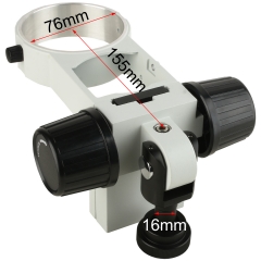 Microscope Focus Bracket 16mm Connecting Interface Lens frame diameter 76mm
